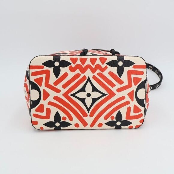 Louis Vuitton M45362 Neo Noe Crafty Monogram Giant Cles Cresme Rouge Leather - Picture 7 of 11